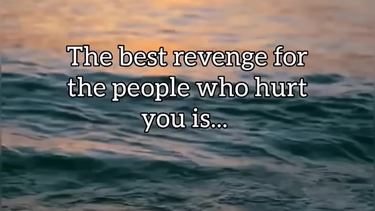 The best revenge for the people who hurt you is... #shorts #shortsfeed #psychologyfacts #trending