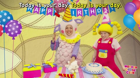 Birthday Cake Party | Today Is Your Day | Mother Goose Club Phonics Songs