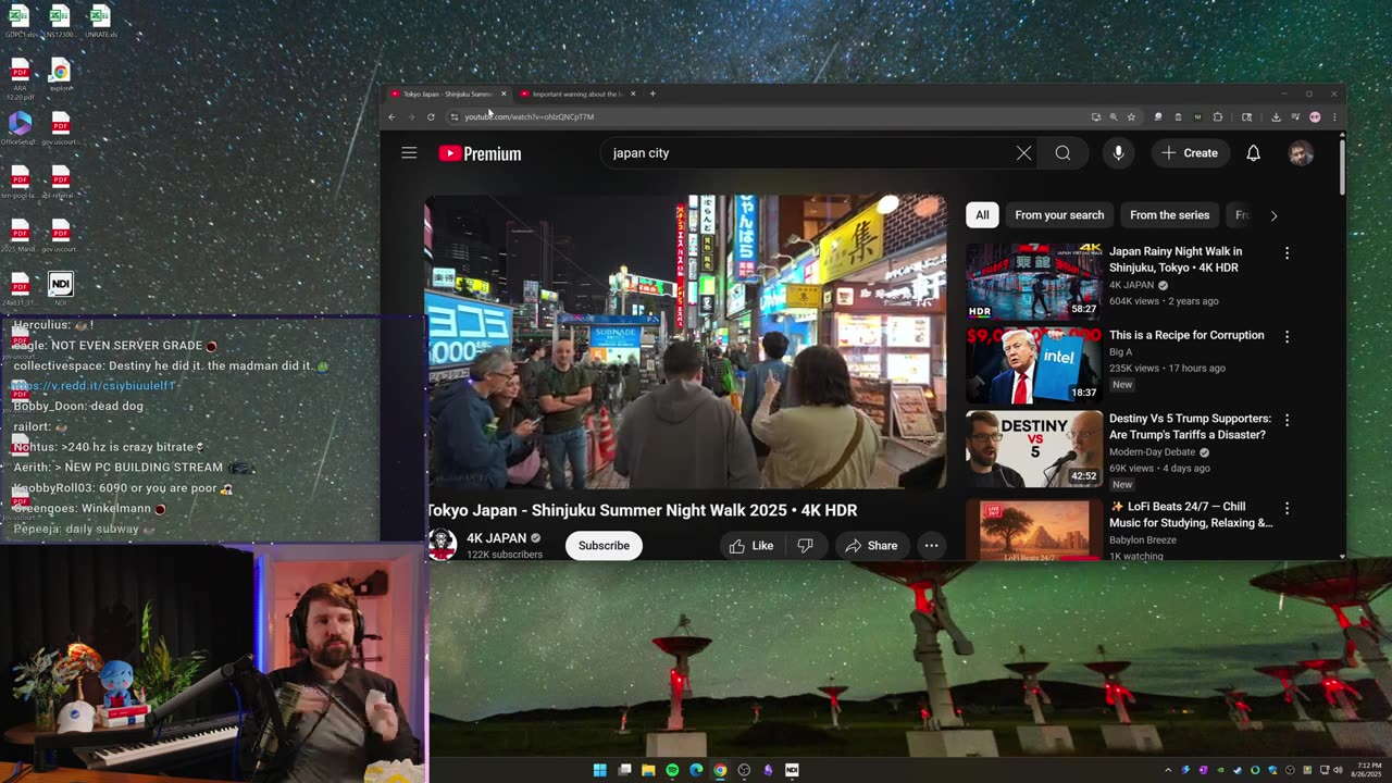 [Mirror] Destiny YouTube Stream