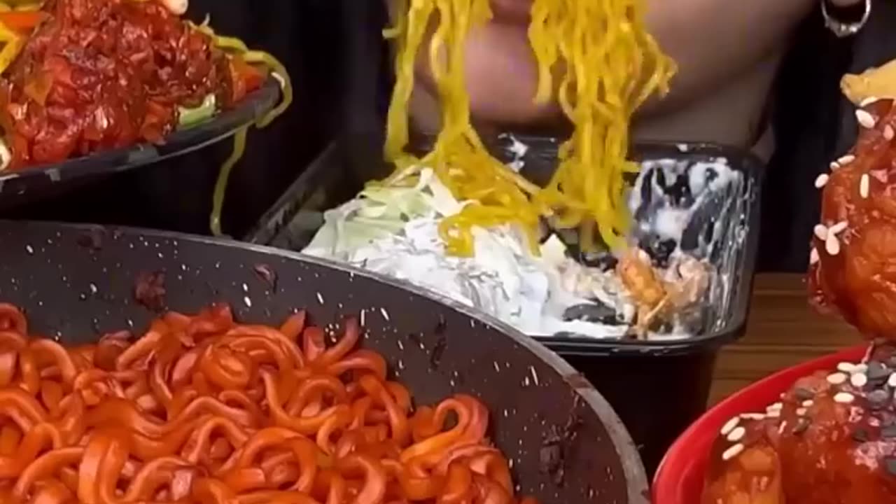 MUKBANG BIG BITES _Maggi Noodles_ 😱🍜👌