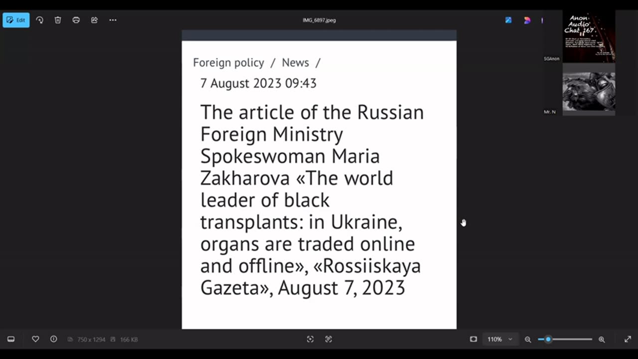 SG AUDIO CHAT 167 w Mr. N Firsthand Reporting on the War to #SaveOurChildren (4-29-25)