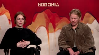 Emma Stone, Jesse Plemons recall stressful tackle scene in 'Bugonia'