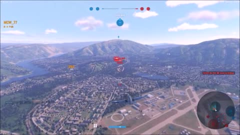 P-35 Test Flight with Captain Harold Beacham