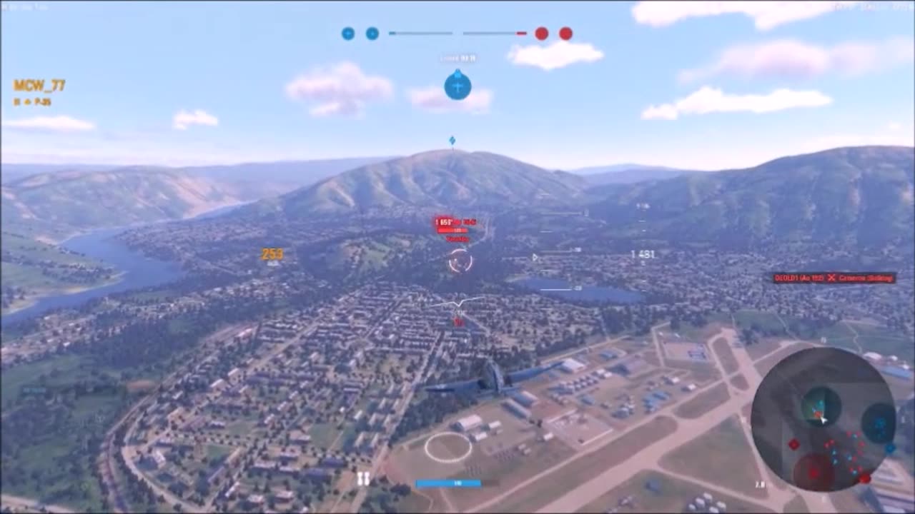 P-35 Test Flight with Captain Harold Beacham