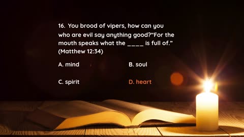 Gospel of Mathew Bible Quiz 30 NIV Questions