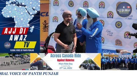 Commendable effort by Sikh Motorcycle Club to raise funds for diabetic patients
