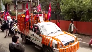 Nepalis weep at funerals for those killed in anti-graft protests