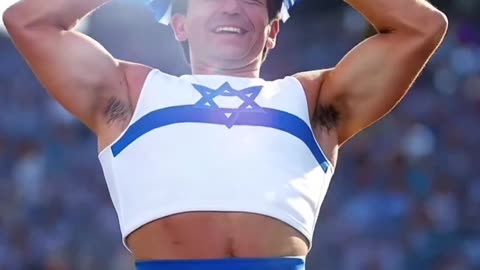 The cheerleader team for Israel!😁