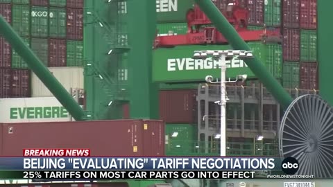Possible break in trade war with China