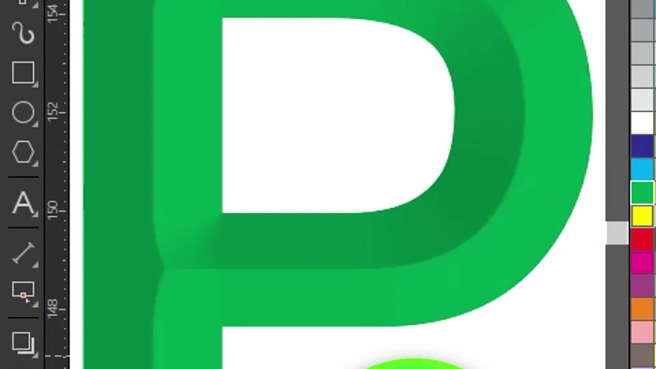 Beveled text effect in coreldraw