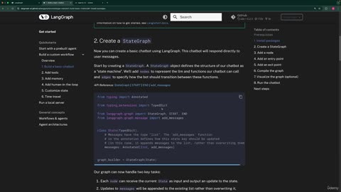 24.4 -Defining State in LangGraph for AI Agent Context