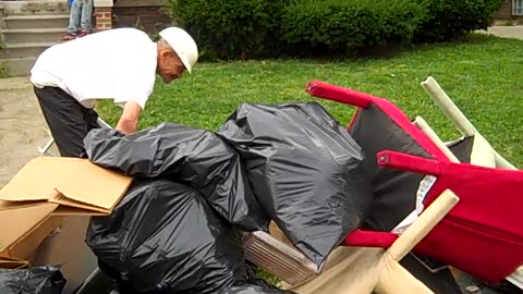 Scrap guy picks up at yau_s house, THE SHEA SHOW