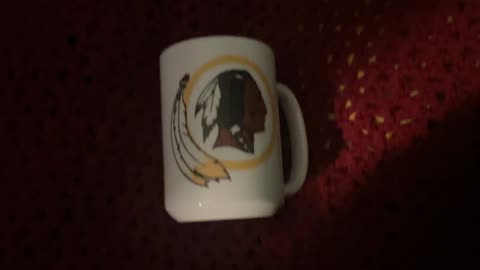 Redskins Tucked Feather Mug ,