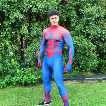 LOCAL WAREHOUSE Black Miles Web Hero Costume