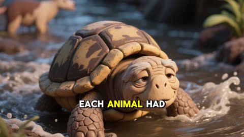 The Turtle’s Journey Across the River | Long English Moral Story