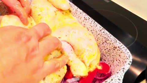 Juicy Roast Chicken with Carrot Farofa That Will Surprise You! 😋