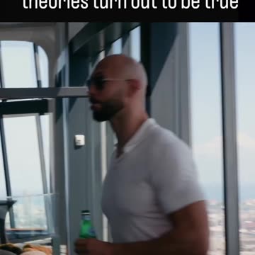 when all your conspiracy theories turn out to be true. ANDREW TATE