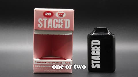 Great CBD Shop STACK’D Pure 7-Hydroxymitragynine Disposable Vape 2g Product Review
