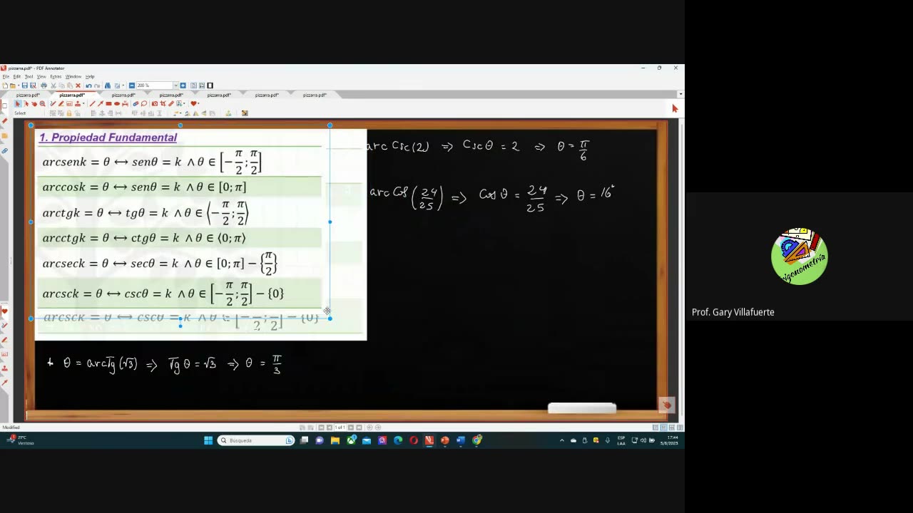 SAVIA SEMIANUAL 2024 | Semana 17 | Trigonometría