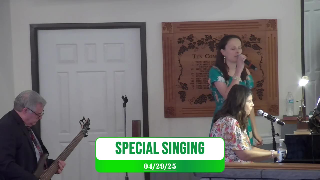 PGBC 4/29/25 Spring Revival Tuesday Svc w/ Evg. Dale Vance