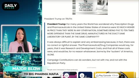 US China Tariff War Win, Zelensky Wants Peace? Trump's Blow to Big Pharma - Daily Pulse Ep 23