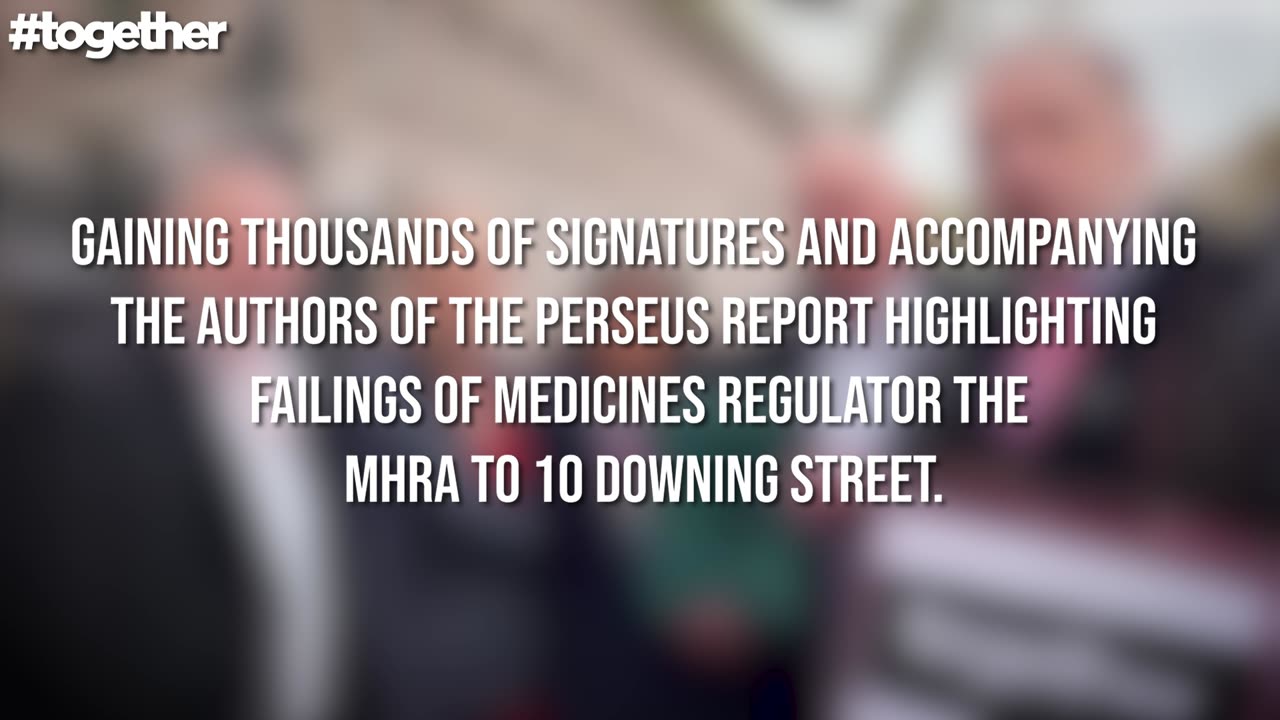 FLASHBACK: We take thousands of signatures to 10 Downing Street with authors of Perseus report