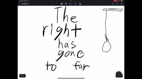 The right has gone too far