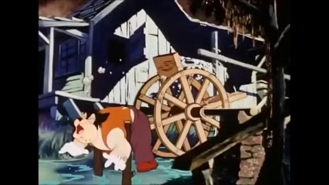 Disney short: Trombone trouble! (1944) spanking