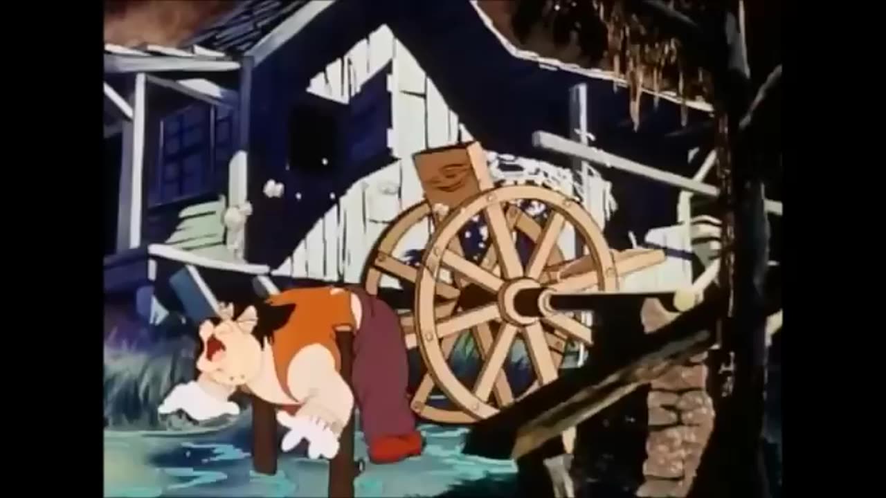 Disney short: Trombone trouble! (1944) spanking