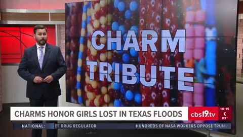Charms honor girls lost in Texas floods