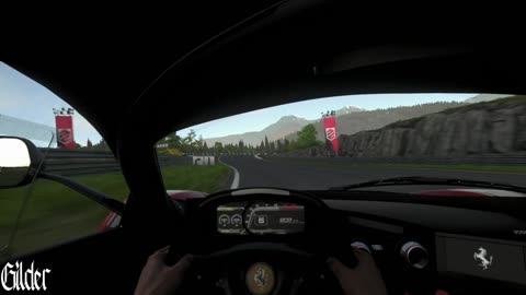 Ferrari FXX K Black Hills Race Circuit Scotland