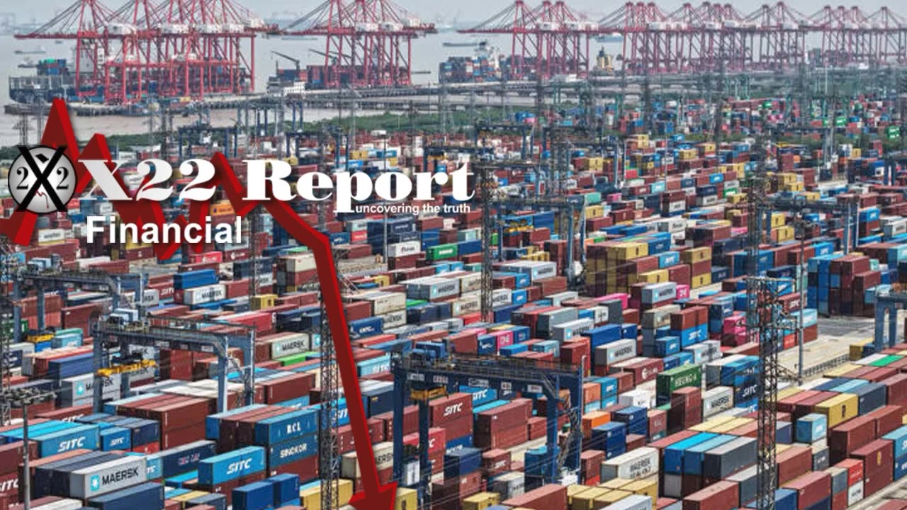 X22 Report: Trump Is Using The Tariffs To Force The Fed To Lower The Rates.......