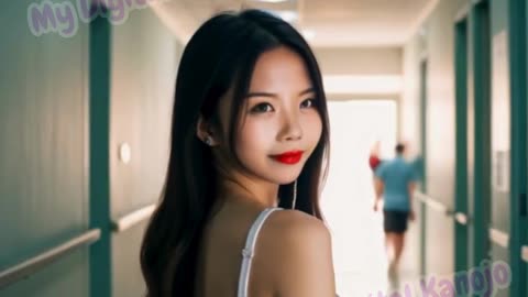 [4k] AI Lookbook - Nursing your heart with CUTE Yi Yi | 可爱的护士 儀儀, 治愈你的心 ❤️