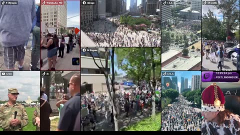 🔴 LIVE NOW LOS ANGELES ICE PROTEST NO KINGS DAY DAY 8