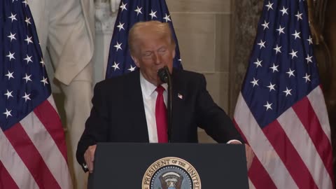 President Trump Delivers Remarks at the National Prayer Breakfast at the U.S. Capitol Building
