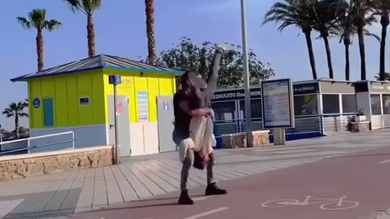 Tjese guys are taking cartwheels to a new level