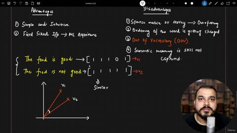 47.14 Advantages and Disadvantages BOW Krish Naik ML
