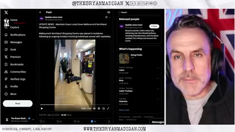MELBOURNE MALL LOCKDOWN JUST CULTURAL ENRICHMENT AGAIN