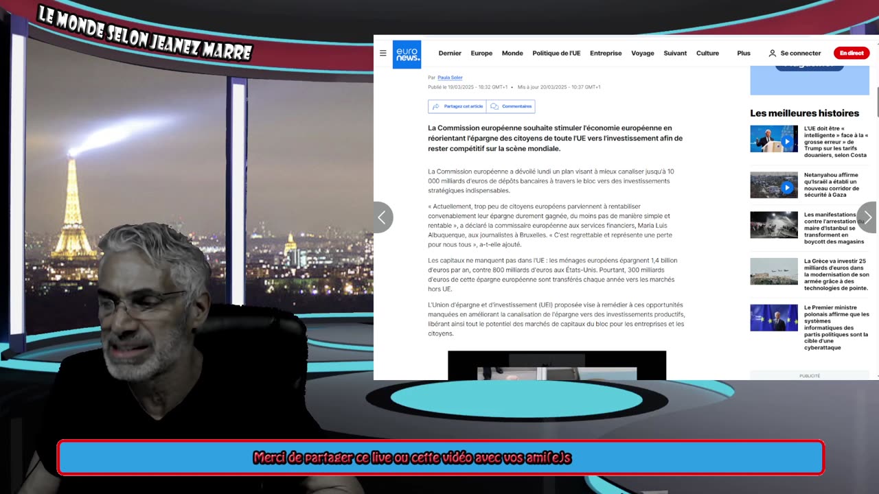 URGENT; MESSAGE URGENT ; CITOYENS EUROPÉENS CE MESSAGE EST URGENT ET INQUIÉTANT;PRÉPAREZ-VOUS!