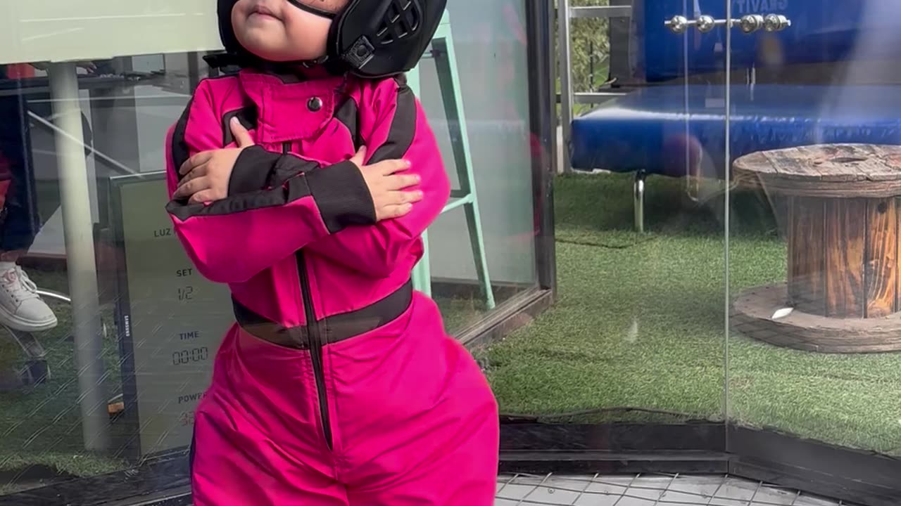 Toddler Skydiver-in-Training Conquers Wind Tunnel