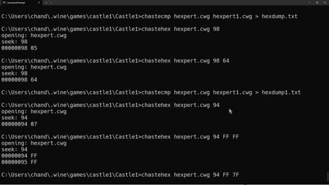 Part 2 of Hex Editing Castle of the Winds