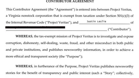 Project Whistleblower Chapter 8- Meeting James O'Keefe for the First Time