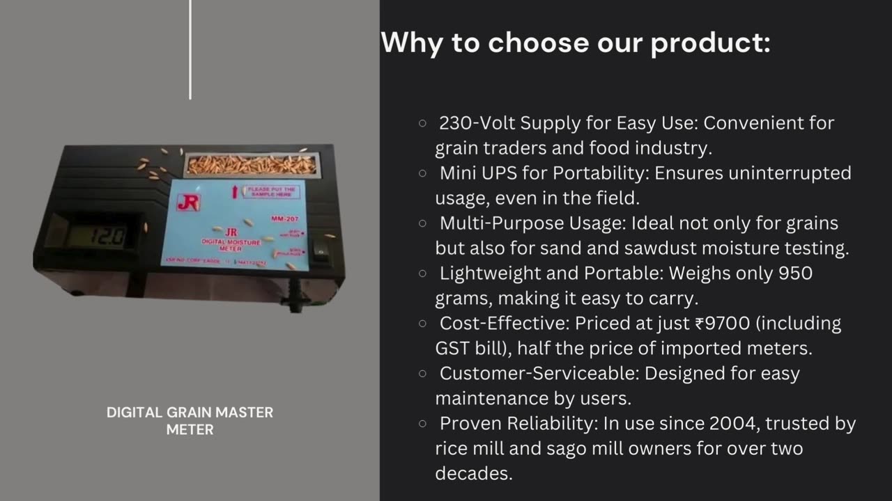 Everything about Digital Grain Moisture Meter