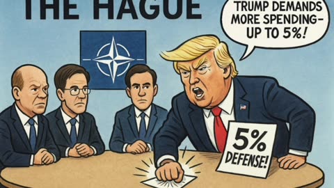 Trump Pushes NATO to Spend More — “5% for Defense!”