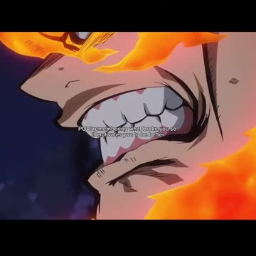 You need discipline (My hero academia)