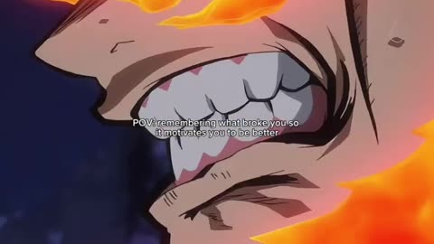 You need discipline (My hero academia)