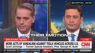 Scott Jennings Slams Tesla Attacks as Proof of Left’s Angry Woke Mob Mentality