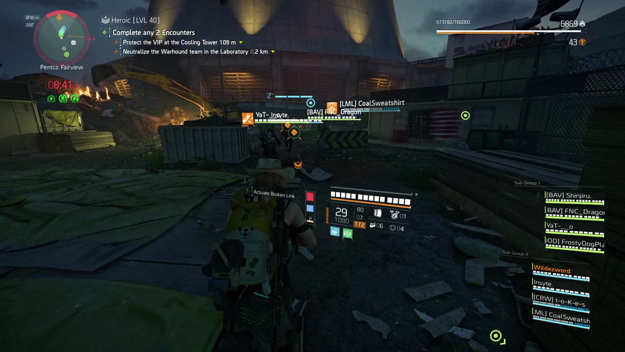 COUNTDOWN Heroic Raid / Red Core PFE Sleipnir-Elmo Bld #Gameplay #Division2 #TomClancy #WZ #RTX4070