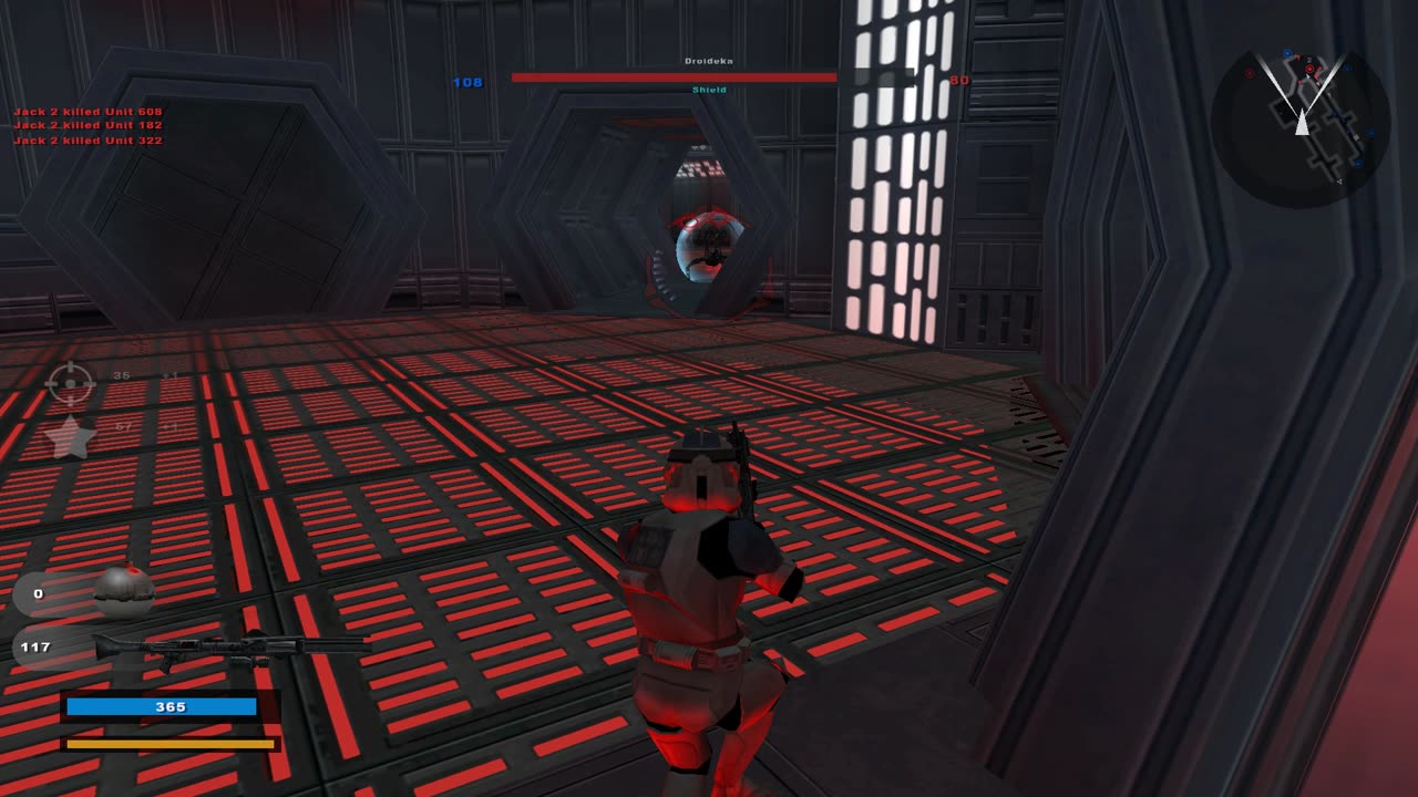 SWBF2 2005: Instant Action Conquest Death Star II Republic Gameplay