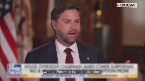 VP Vance: ‘We know Clinton allegedly went to Epstein's infamous 'island 26 times, 28 times’